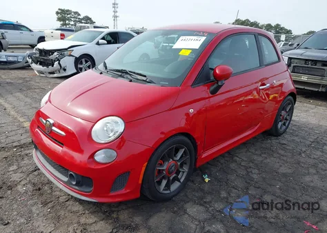 2013 Fiat 500 Abarth from USA, damaged, VIN 3C3CFFFH6DT753024